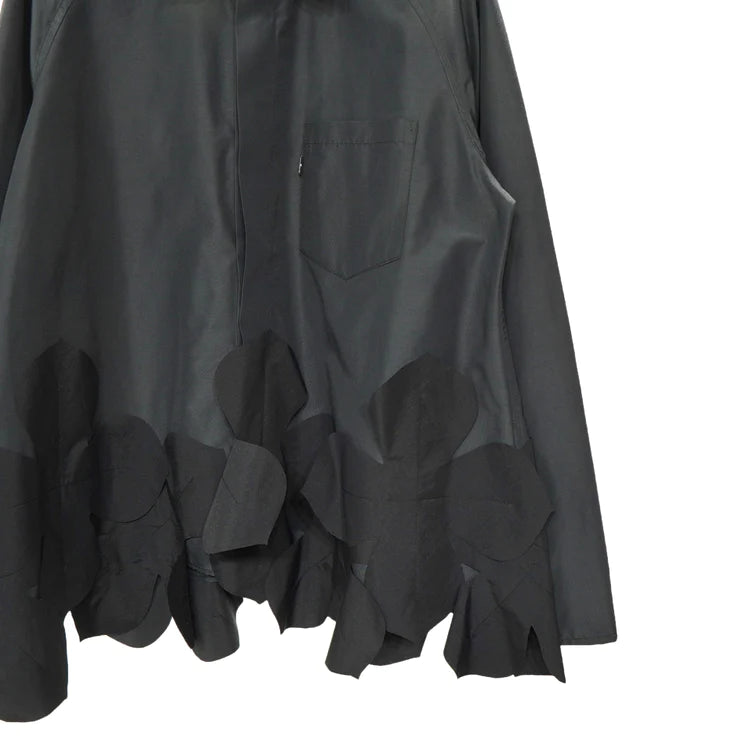 NON TOKYO FLOWER PATCH SHIRT (BLACK)