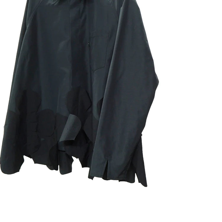 NON TOKYO FLOWER PATCH SHIRT (BLACK)