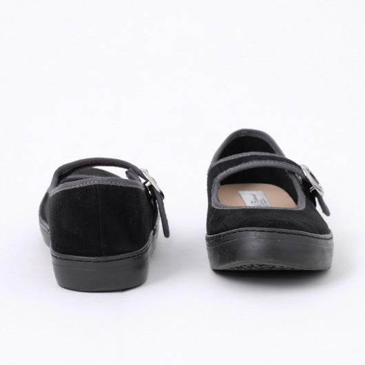 SLACK FOOTWEAR TOLTE (BLACK SUEDE/BLACK)