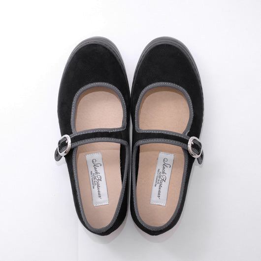 SLACK FOOTWEAR TOLTE (BLACK SUEDE/BLACK)