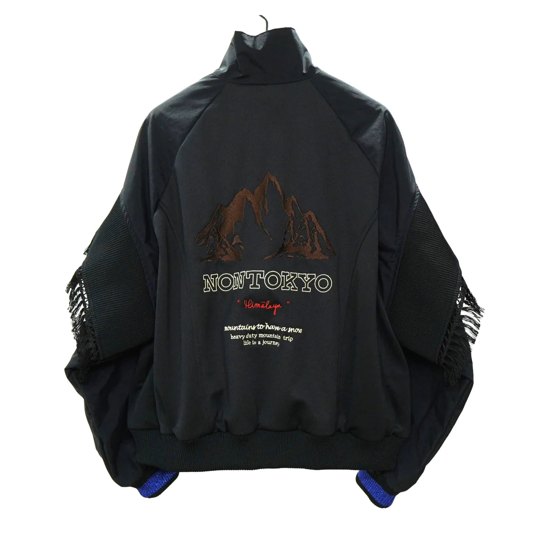 NON TOKYO FRINGE TRACK JACKET (BLACK)