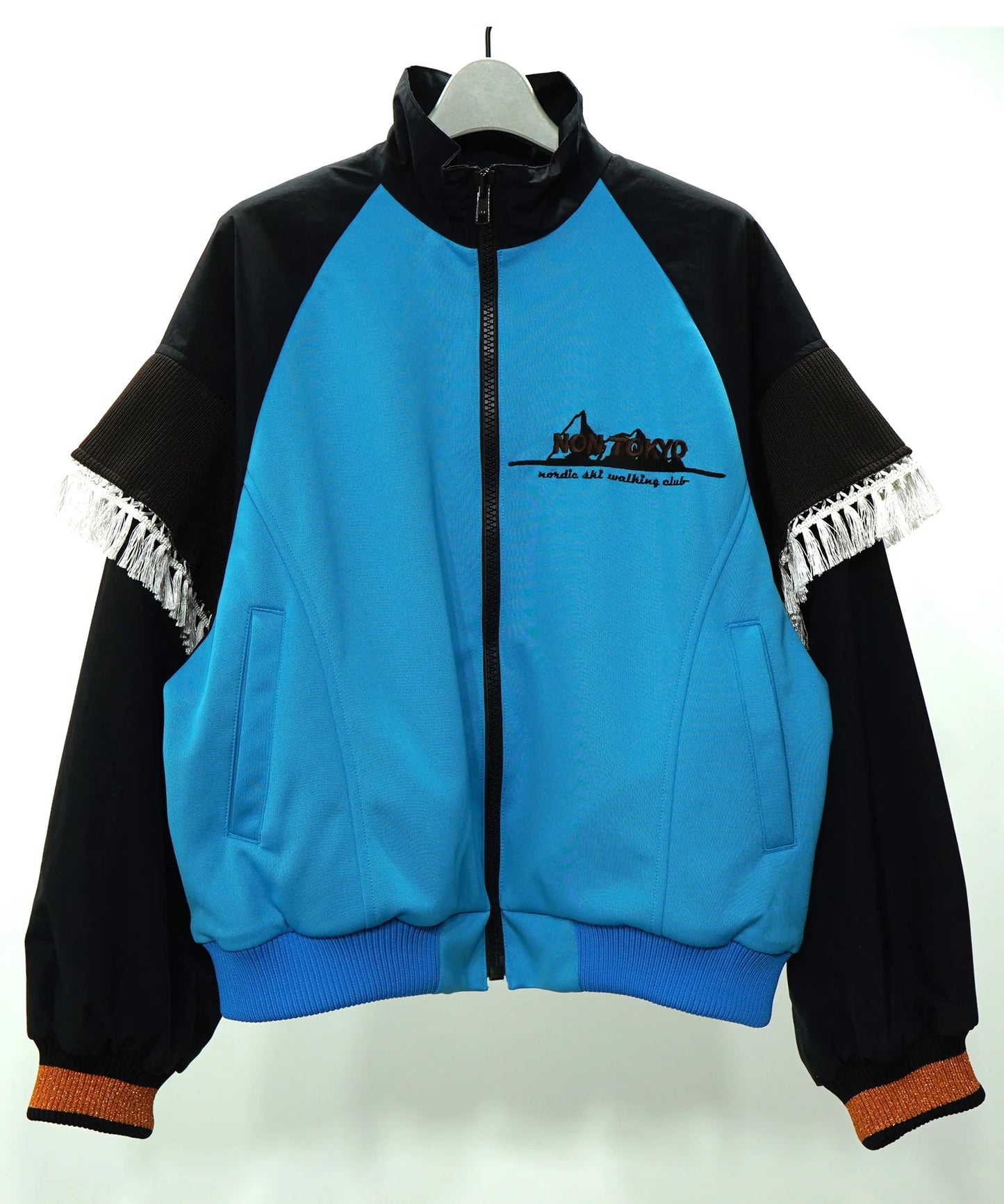 NON TOKYO FRINGE TRACK JACKET (BLUE)