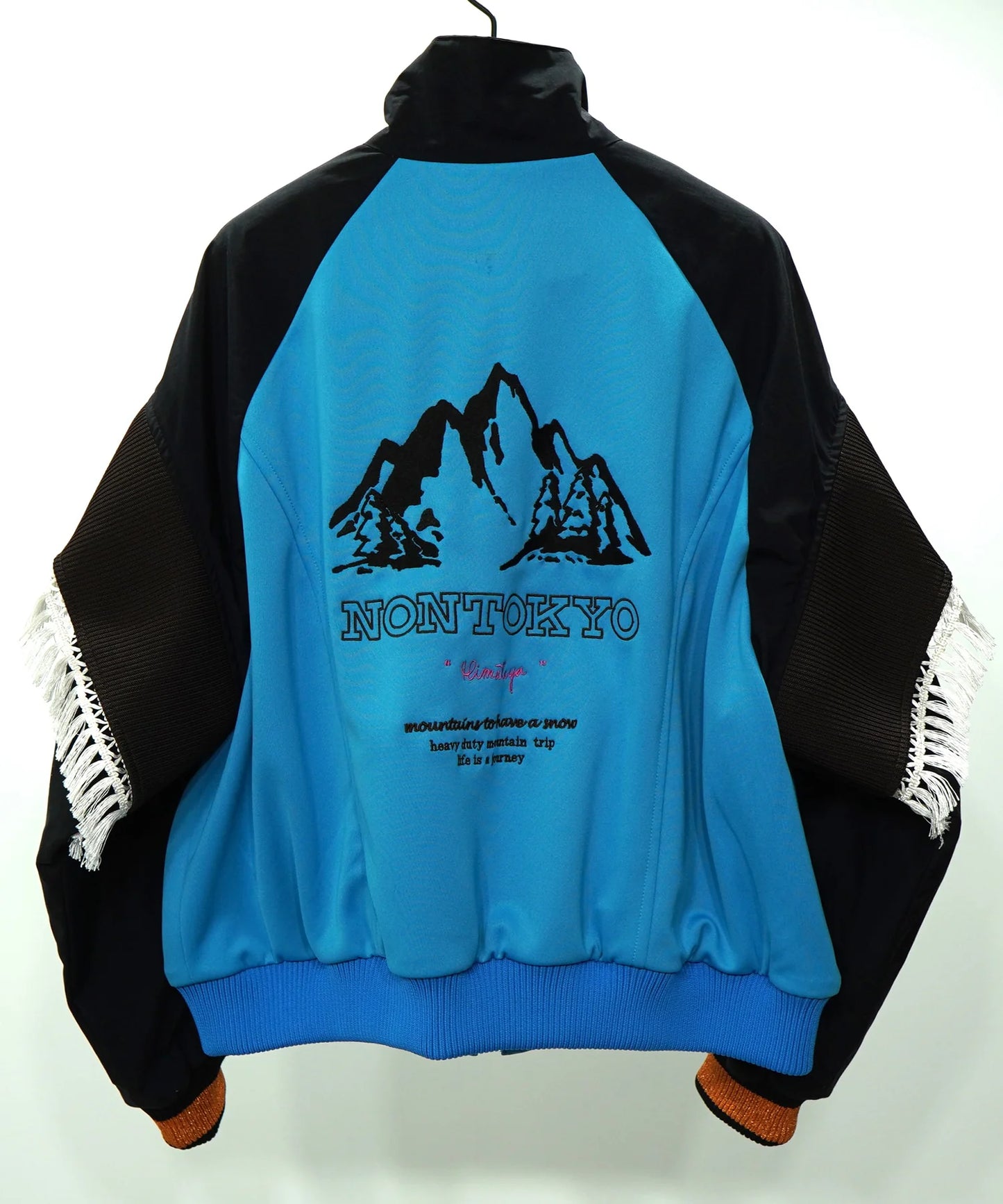 NON TOKYO FRINGE TRACK JACKET (BLUE)
