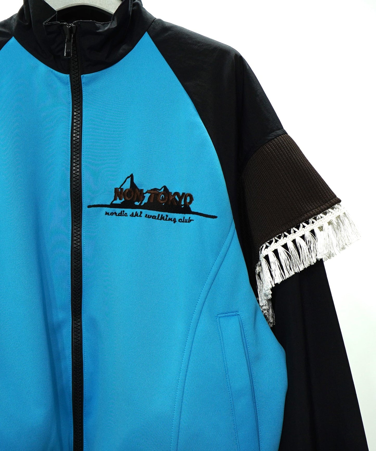 NON TOKYO FRINGE TRACK JACKET (BLUE)