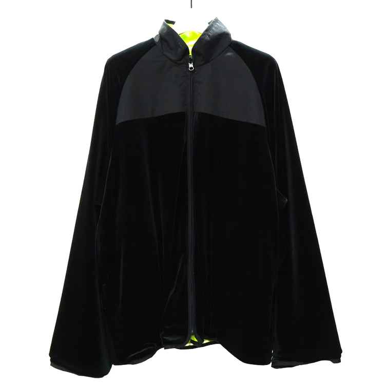NON TOKYO REVERSIBLE VELOUR JACKET (BLACK×GREEN)