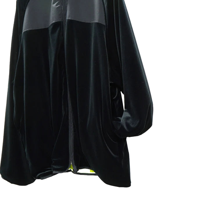 NON TOKYO REVERSIBLE VELOUR JACKET (BLACK×GREEN)