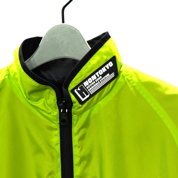 NON TOKYO REVERSIBLE VELOUR JACKET (BLACK×GREEN)