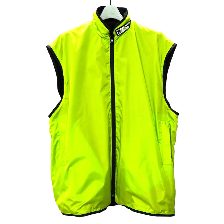 NON TOKYO REVERSIBLE VELOUR VEST (BLACK×GREEN)