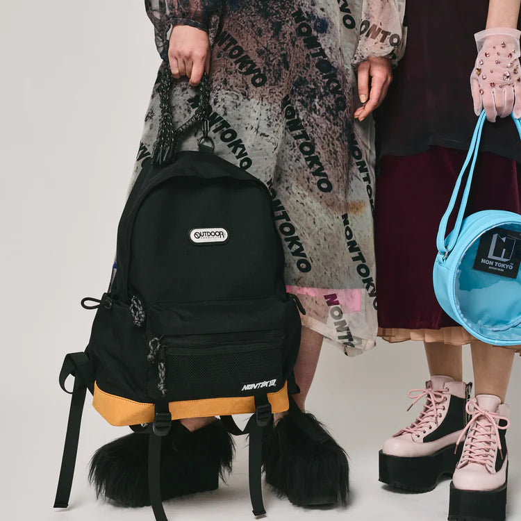 NON TOKYO OUTDOOR PRODUCTS MULTI CODE BACK PACK(BLACK)