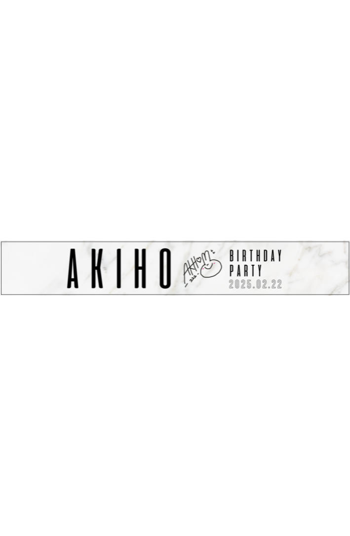 【生誕祭記念グッズ】AKIHO-Muffler Towel