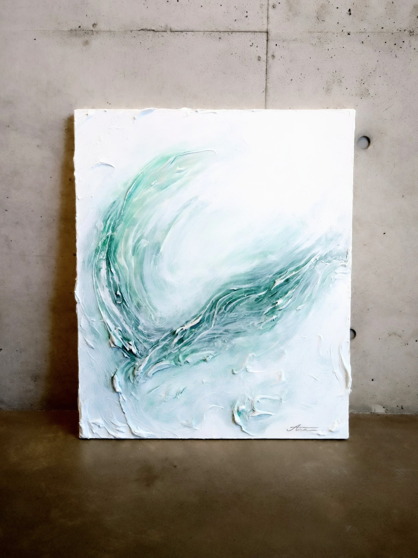 #wing -山内あいな「Transparency」 Abstract painting