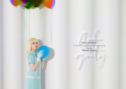 0|0 LAYERED Creativity Experimentation meets Manamo Miyata「Anbiguity」