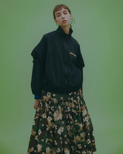NON TOKYO FRINGE TRACK JACKET (BLACK)