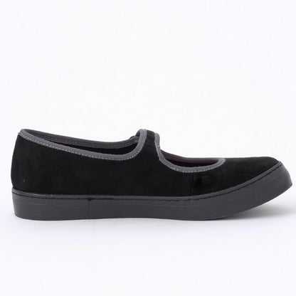 SLACK FOOTWEAR TOLTE (BLACK SUEDE/BLACK)