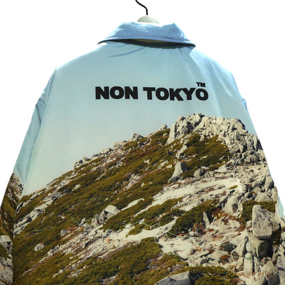 NON TOKYO  REVERSIBLE BATTING COAT (SNOW MOUNTAIN×BEIGE)