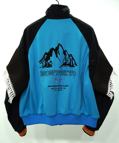 NON TOKYO FRINGE TRACK JACKET (BLUE)