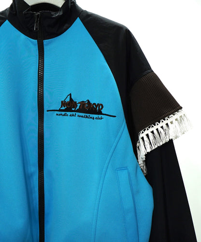 NON TOKYO FRINGE TRACK JACKET (BLUE)