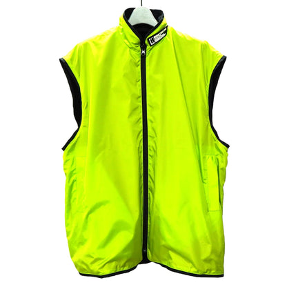 NON TOKYO REVERSIBLE VELOUR VEST (BLACK×GREEN)