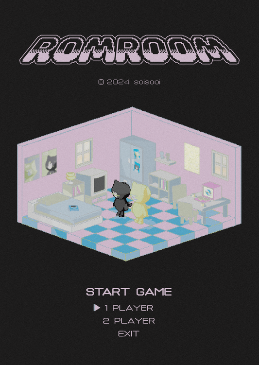 romroom【PLAYER1】A2 POSTER