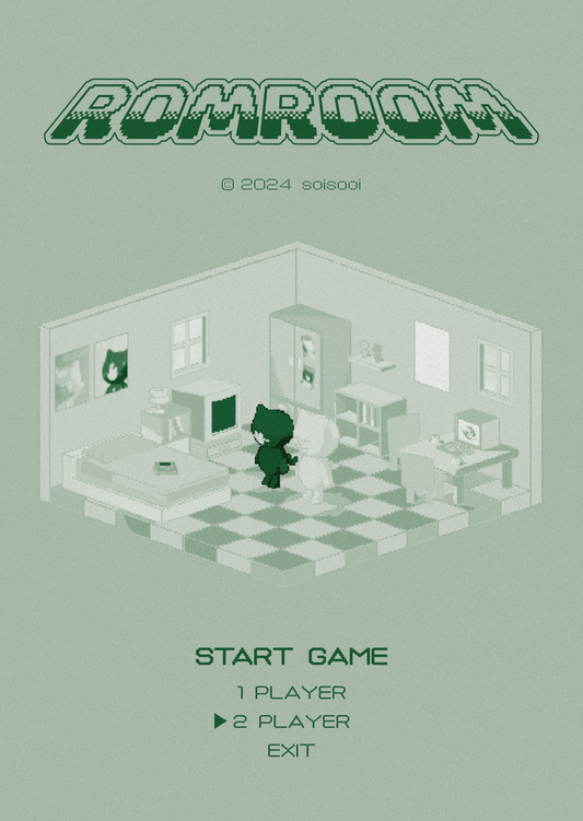 romroom【PLAYER2】A2 POSTER