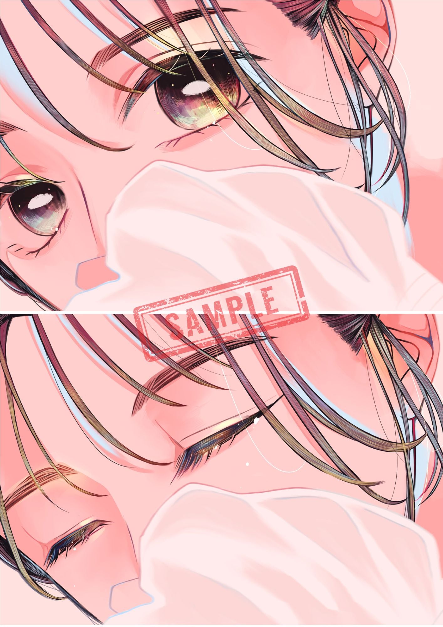 #不透明 -リチャード君「Transparency」 Art Illustration
