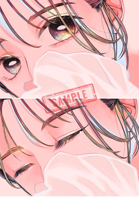 #不透明 -リチャード君「Transparency」 Art Illustration