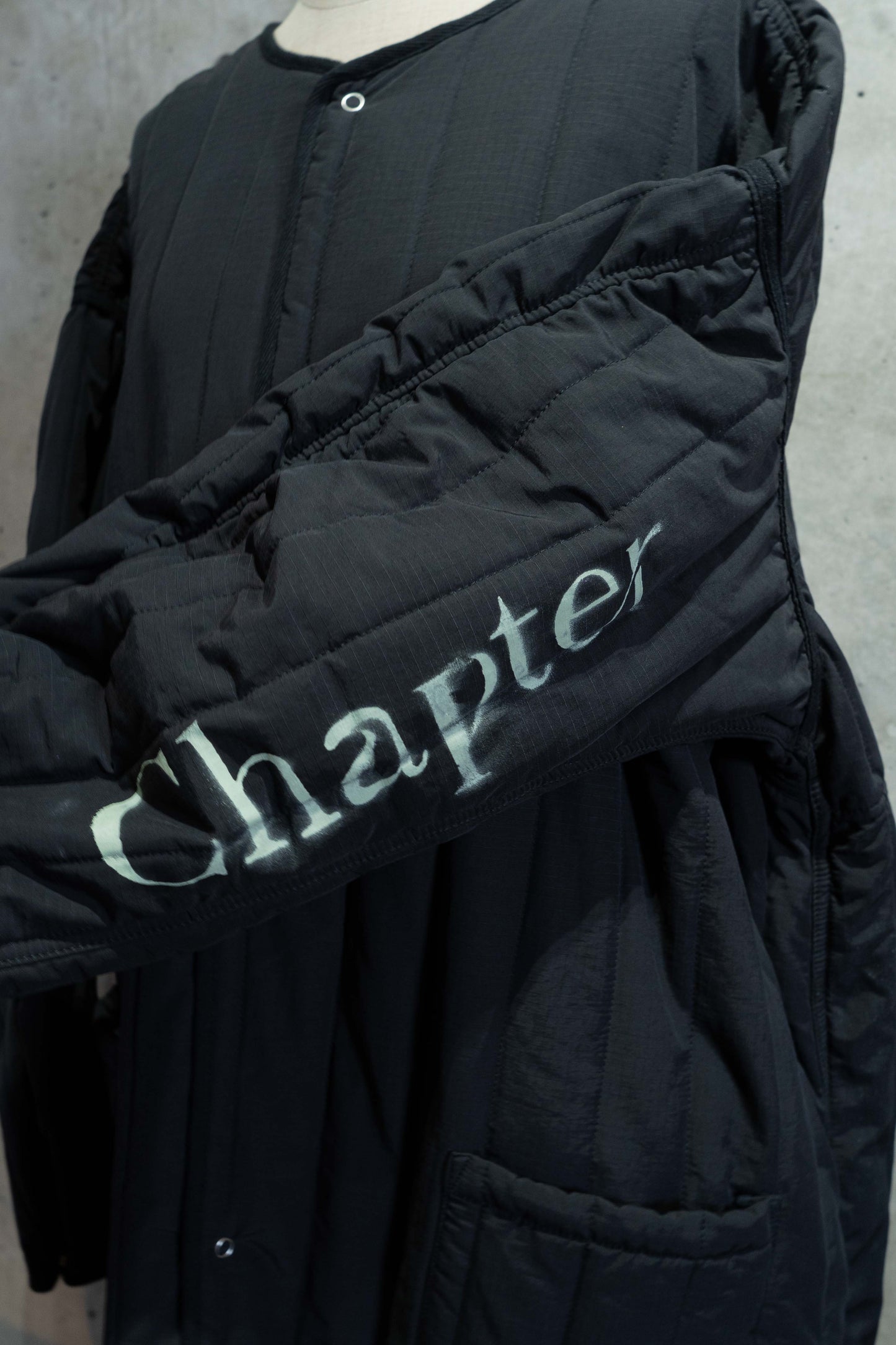 【Chapter×ROOMCRIM】Czech liner long coat（BLACK）-Chapter3